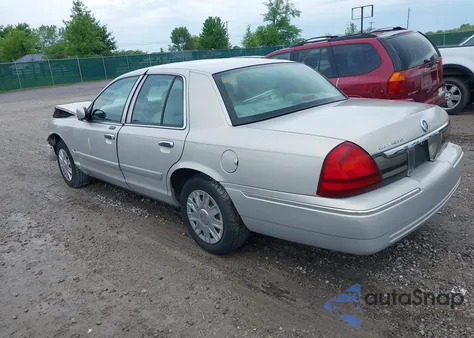 2008 Mercury Grand Marquis Gs from USA, damaged, VIN 2MEFM74V88X604663